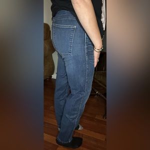 Madewell Jeans Womens Size 31 Dark Wash 9” High Riser Skinny Skinny Crop Jeans